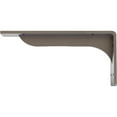 thumbnail image 4 of Ekena Millwork 2"W x 10"D x 4 3/4"H Embrey Steel Bracket, Hammered Silver, 4 of 11