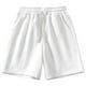 thumbnail image 1 of Mens Casual Shorts Loose Workwear Shorts Pantalones Deportivos Al Aire Libre de Verano de Algodón, Medio Pantalones Cortos para el Uso Casual Diario, 1 of 9