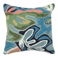 thumbnail image 2 of Liora Manne Frontporch On Holiday Indoor Outdoor Pillow Aqua, 2 of 4