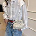 thumbnail image 4 of Bolso Hobo Elegante Cruzado Acolchado Correa Desmontable para Mujer Fiestas Y, 4 of 9