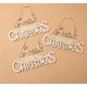 thumbnail image 2 of RV Colgador decorativo grande para puerta de Navidad, cartel de madera de Feliz Navidad dorado champán, polvo pegajoso Sailing Electrónica, 2 of 5