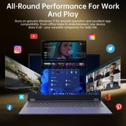 15.6 Touchscreen Laptop FHD Display,Intel Core i3 Processor,16GB RAM 512GB SSD ,Windows 11 Pro MS Office 2024,360° Foldable 2 in 1 Laptop Computer,purple