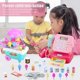 thumbnail image 2 of Register Toy For Kids Pretend Play Kids Calculator Cash Register Groceries Play Food Set With Candy Or Ice Cream Play House heqiyong toy, 2 of 2