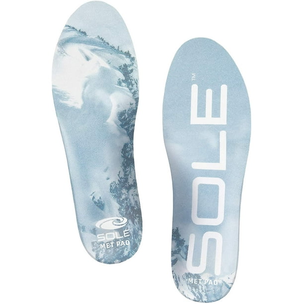 SOLE Performance Thin Cork Shoe Insoles with Metatarsal Pads Men's