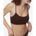 thumbnail image 3 of Calvin Klein Women's Plus Form to Body Unlined Bralette, Umber, 2X, 3 of 3
