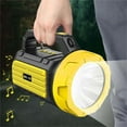 thumbnail image 1 of Viflosae Clearance Outdoor Solar Flashlight, Strong Light, U-disk, Radio, Multifunctional Wireless Bluetooth Audio, Handheld Deals Flyer, 1 of 3