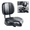 Solid-Black, variant on Storvive Bicycle Seat, Oversized Bike Seat with Backrest, Comfortable Bicycle Saddle , Wide PU Padded Cushion, Universal Replacement for Cruiser, Exercise Bikes, Tricycles