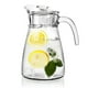 thumbnail image 2 of 2 de agua con tapa y , hervidor de agua con boca de de 37 oz, jarra de agua fría y caliente, jarra de bebidas para té y ca, 2 of 9