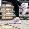 thumbnail image 2 of Steel Toe Shoes for Women Men Wide Non Slip Composite Work Sneakers Indestructible Comfortable Safety Shoes Lightweight Breathable Construction Sneakers Puncture Proof Ergonomic Design Purple, 2 of 6