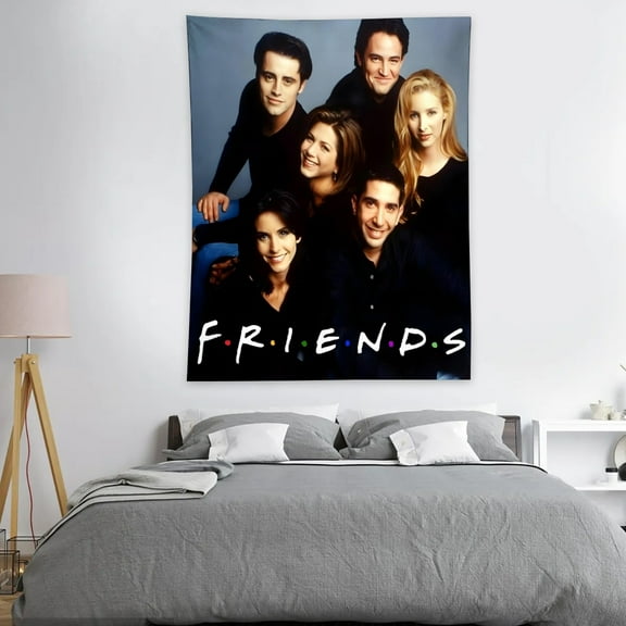 Friends TV-Theme Anti-pilling Tapestry Gift Wall Hanging Backdrop for Room Bedroom Girls Fans Background Banner Party Birthday Supplies Decor