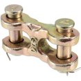 thumbnail image 3 of ZEONHAK 4 Packs 3/8 Inch Double Clevis, Zinc-Plated Safety Twin Clevis, G70 Forged Chain Repair Links, WLL 6600 lbs, 3 of 5
