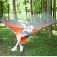 thumbnail image 2 of Hamaca para Camping LFL con Mosquitera 250x120 cm Nylon Naranja, 2 of 6