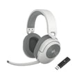 thumbnail image 1 of Auriculares para juegos Corsair HS55 inalámbricos con Bluetooth en blanco, 1 of 7