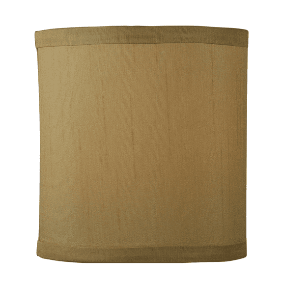 Marigold Shantung Silk 5 Inch Drum Clip On Chandelier Lamp Shade