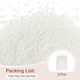 thumbnail image 2 of 100g Fake Sprinkles, Polymer Clay Sprinkles Fake Bread Crumbs Powder for Crafts Nail Art DIY Crafts Cake Phone Case Resin Nail Cake Decorating, White, 2 of 6