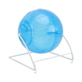 thumbnail image 1 of 1 Pce Roue de Course pour Hamster avec Support Jouet de Balle d'Exercice Créatif, 1 of 8