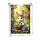thumbnail image 3 of Yusimy Easter Garden Flag Festive Holiday Design for Outdoor Yard Lawn Porch Home Easter Decor, 3 of 8