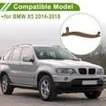 thumbnail image 3 of Cubierta de tirador de manija de puerta del lado del conductor delantero y del lado del pasajero trasero para BMW X5 2014-2018 No.51417368959 Naranja ABS 1 Pc, 3 of 6