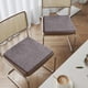 thumbnail image 5 of Cojín de lino, 1 pieza, cojines para silla de comedor, cojín para silla, desmontable y lavable, cojín para silla de casa u oficina, almohadilla de esponja gruesa, diseños de correa antideslizante, alm, 5 of 6