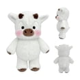 thumbnail image 4 of 16" Highland Cow Plush Toy, Large Soft Furry Stuffed Animal for Stress Relief & Emotional Companion, 4 of 9