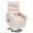 Cream, variant on vidaXL Power Lift Recliner Electric Lift Chair for Home Theater Cinema Fabric