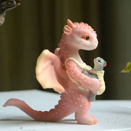 Decor Dinosaur Cartoon Resin Garden Potted Rex Dragon Statue Plants Ornaments Dragon Figure Sculpture 5