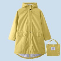 Hvyesh Hooded Rain Poncho for Adult with Pocket 2025 Waterproof Lightweight Unisex Raincoat for Hiking Camping