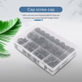 thumbnail image 5 of 145Pcs Hex Nut Cover Protective - Bolt Cap Protection Caps Covers Exposed Hexagon Plastic, 5 of 10