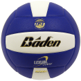 thumbnail image 1 of Baden Lexum Composite Game Volleyball, Navy/White , Size 5, 1 of 4