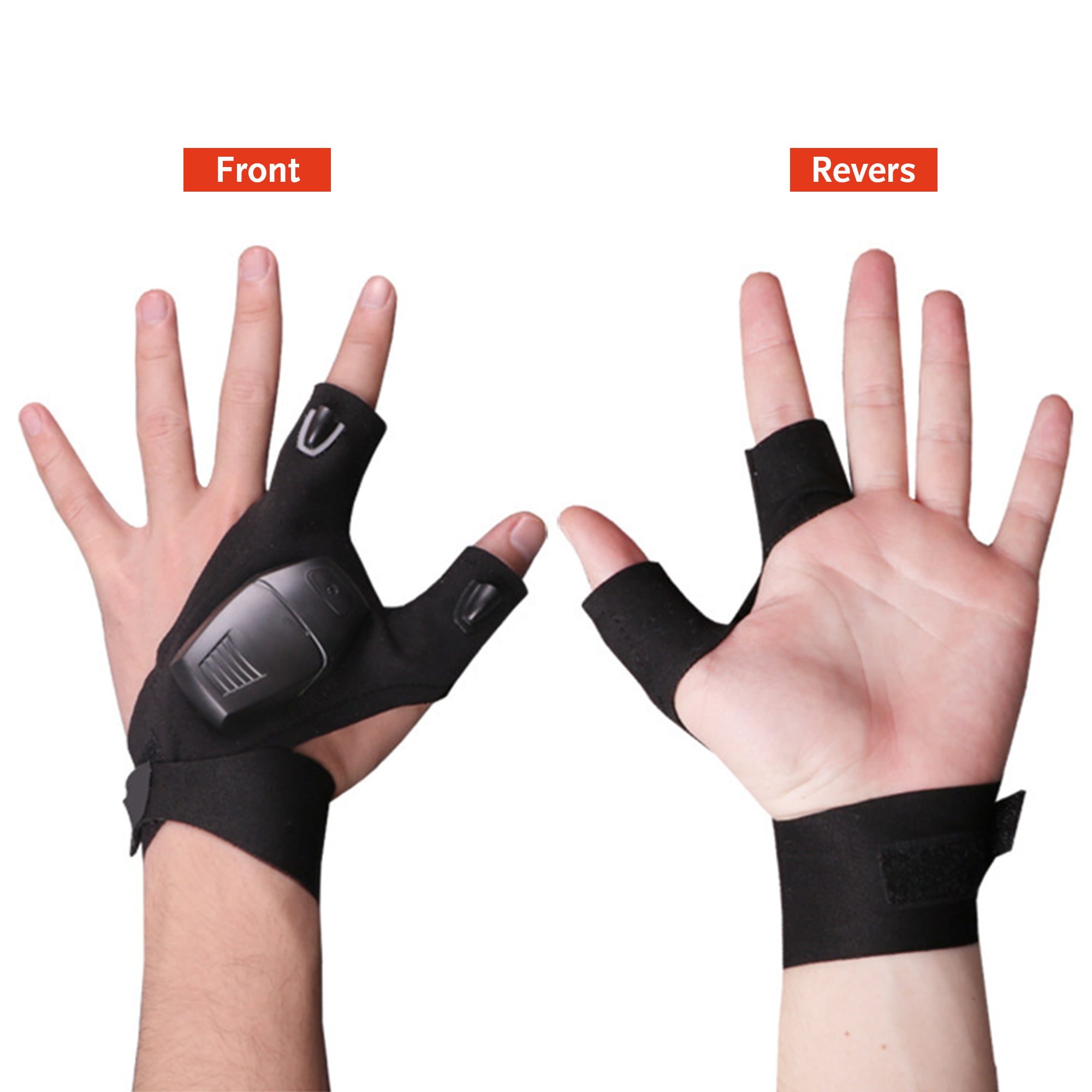 LED Light Finger Lighting Gloves Auto Repair Outdoors Flashing Artifact Durable 