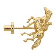 thumbnail image 1 of Golden Alloy Metal Horse Racing Board Game Piece for Replacement, 1 of 5