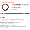 thumbnail image 2 of Front Crankshaft Seal Kit - Compatible with 2004 - 2015 Nissan TITAN 5.6L V8 2005 2006 2007 2008 2009 2010 2011 2012 2013 2014, 2 of 2
