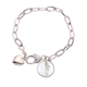 thumbnail image 1 of Pulsera de cadena de corazón Unbranded Tamaño 7,5 pulgadas Joyería encanto moda, 1 of 3