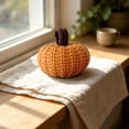 thumbnail image 5 of Mini Knit Pumpkins Set of 6 Fall Decor Autumn Bowl Fillers Pastoral Farmhouse Tier Tray Decor Decorative Pumpkins for Friend, Halloween and Thanksgiving Decoration, 5 of 5