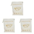 thumbnail image 2 of Beeswax Bread Bags for Sourdough Homemade Bread,Cotton Lining Sourdough Reusable Natural Beeswax Bread Storage Bag,Keep Fresh and Upgraded Large Capacity Portable,Food Storage Cloth Bag,3PC,13"x16.9", 2 of 5