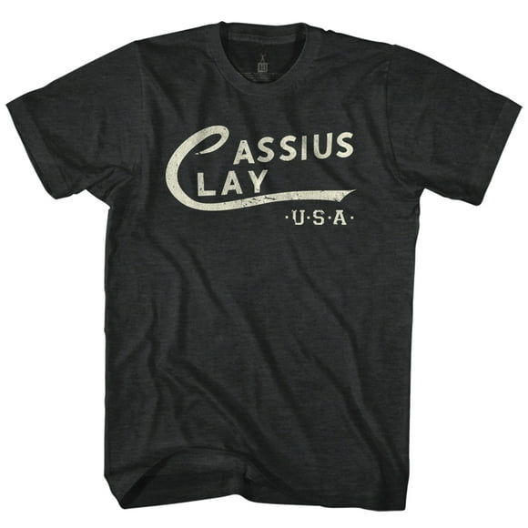 Muhammad Ali Greatest Boxing Legend Cassius Clay U.S.A. Adult T-Shirt Tee