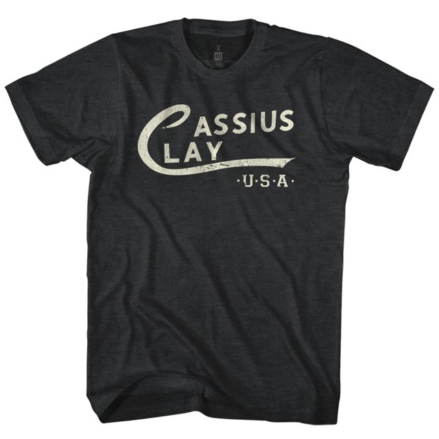 Muhammad Ali Greatest Boxing Legend Cassius Clay U.S.A. Adult T-Shirt Tee