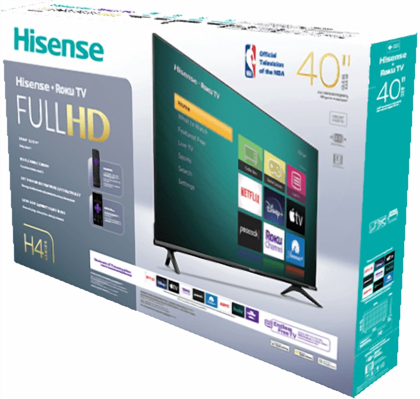 Hisense 40-Inch Class H4 Series FHD Roku Smart TV Chile | Ubuy