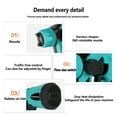 thumbnail image 7 of 800ML Electric Spray Gun Handheld Cordless High Power Electric Paint Sprayer Spray Gun Spraying For 18V Battery, 7 of 7