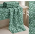 thumbnail image 6 of Soimoi Green Cotton Cambric Fabric Laurel Leaves Print Fabric by Yard 56 Inch Wide, 6 of 7