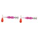 thumbnail image 5 of 2 piezas de calamar Jig con anzuelo Pulpo Jig Señuelo de pesca suave Pulpo de agua salada Violeta ligera, 5 of 8