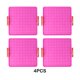 thumbnail image 4 of Bewildely 4 pack/lote herramientas de educación temprana de borde suave para la práctica de coordinación mano-ojo material didáctico Juguetes Educativos Rosa, 4 of 6