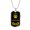 Military Chain (Gold), variant on Afghan Hound Dad Dog Tag Necklace Stainless Steel 24" Chain Silver Tone or Gold Tone