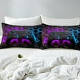 thumbnail image 4 of Erosebridal Colorful Gamepad Sheet Set Twin, Game Player Bedding Sets Twin Size, Honeycomb Geometric Twin Sheet Sets, Lightweight Room Decorative, 3pcs, 4 of 7