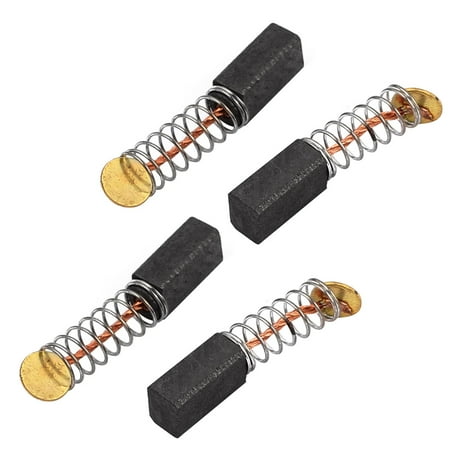 

2 Pairs 9x5x4mm Carbon Brushes Power Tool for Electric Hammer Drill Motor