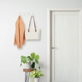 thumbnail image 5 of REGALWOVEN 1 Pack Coat Rack Wall Mount, Coat Hook, Hat Rack, Wall Hooks for Hanging with 5 Hooks for Entryway, Bedroom White, 5 of 7