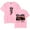 Pink, variant on DD Osama New Wave Tour 2025 Tshirt Unisex Crewneck Short Sleeve Fashion Tops Tees