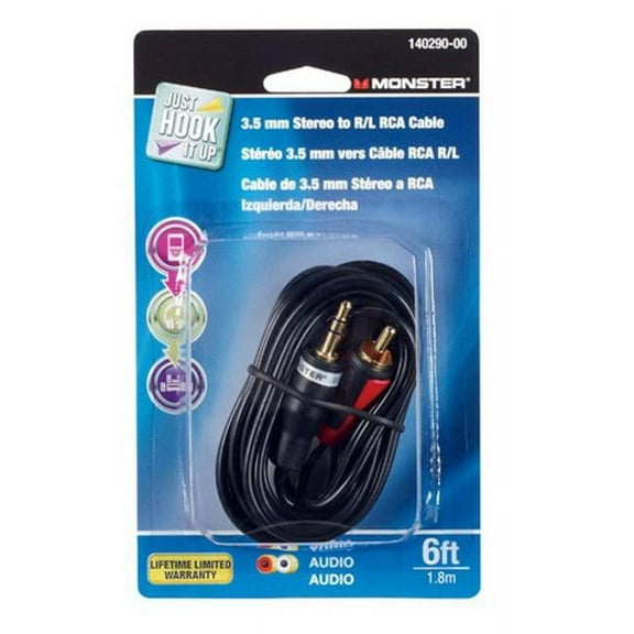 Monster Jhiu 140290-00 6 ft. Adapter Cable