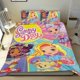 thumbnail image 1 of Día Soleado Conjunto de sábanas temático, trío de piezas, cómodo y amigable con la piel, diseño único, regalo de decoración para el hogar para familiares, amigos y fans,140cm *210cm, 1 of 6