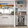 thumbnail image 5 of LALILO Kitchen Curtains and Valances Set of 3 36" Scenic Window Treatment Tiers for Window Decor, 5 of 5